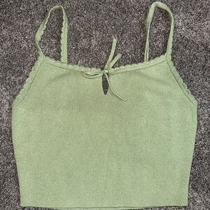 PacSun sweater crop tank